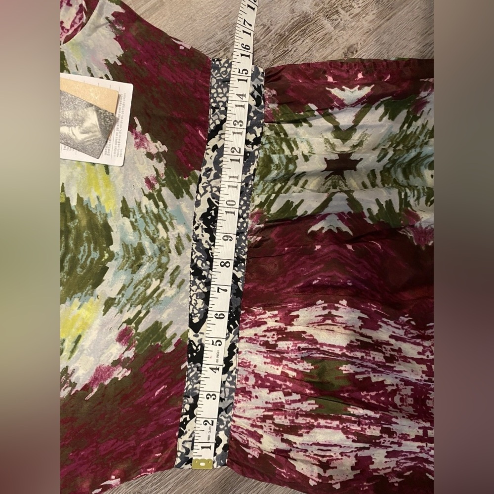 CONNOR & BLAKE Hand Crafted Tie Dye Splash Belinda Maxi Dress Women's Size Large - Picture 13 of 16